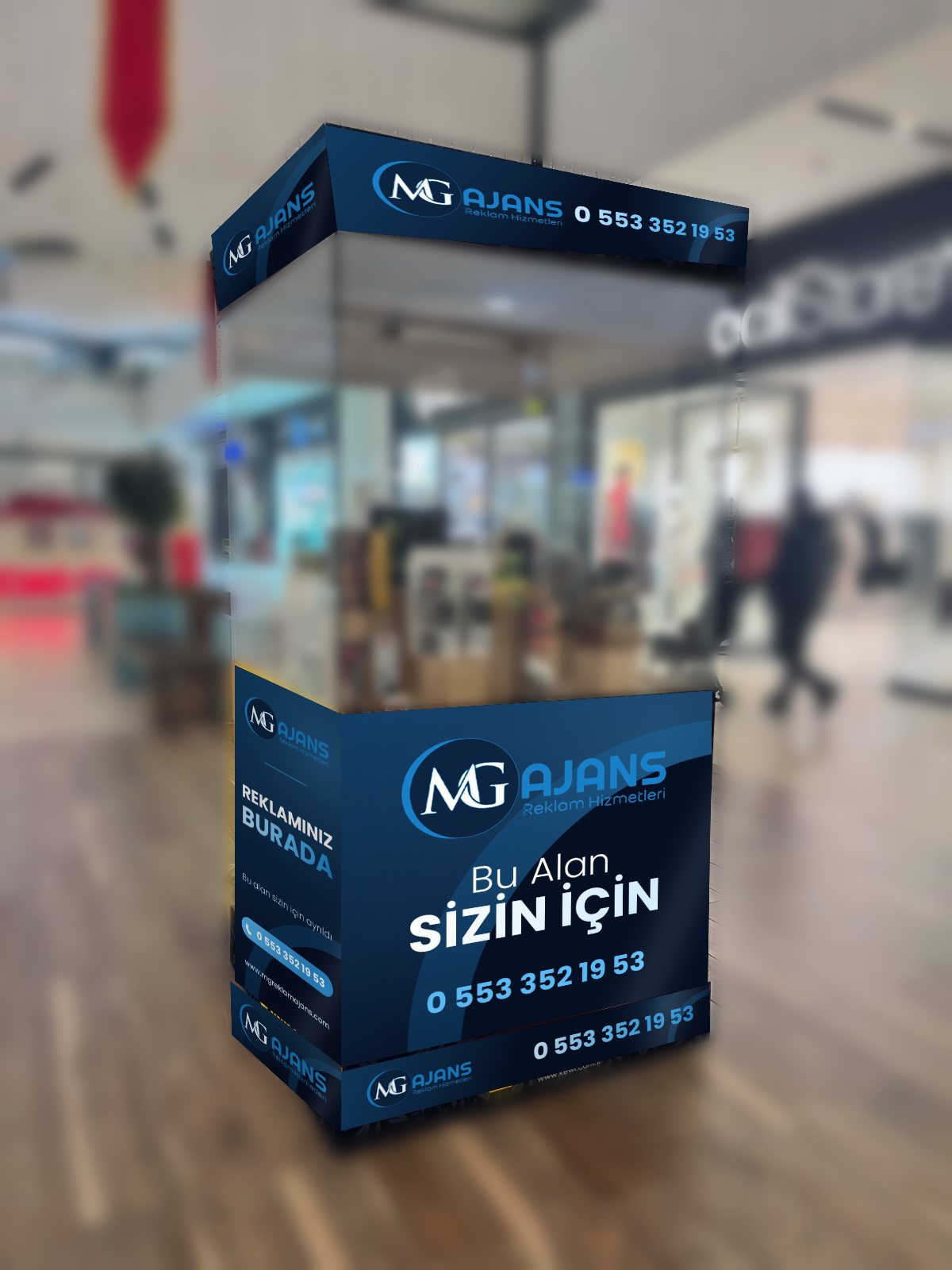 Kiosk / Stand Giydirme